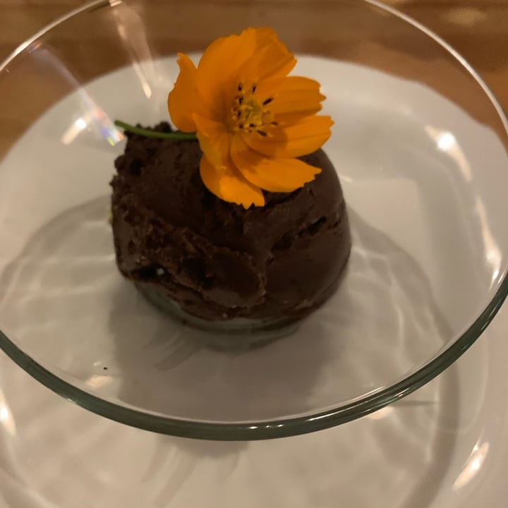 Bambú restaurant vegetariano San Marcos Sierras, Argentina Helado