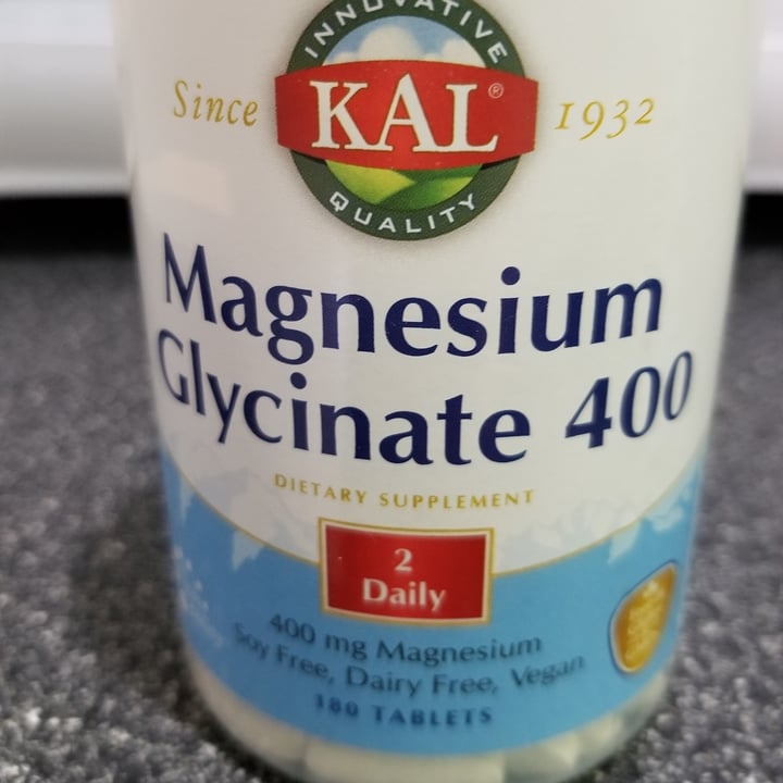 Kal Magnesium glycinate Review abillion