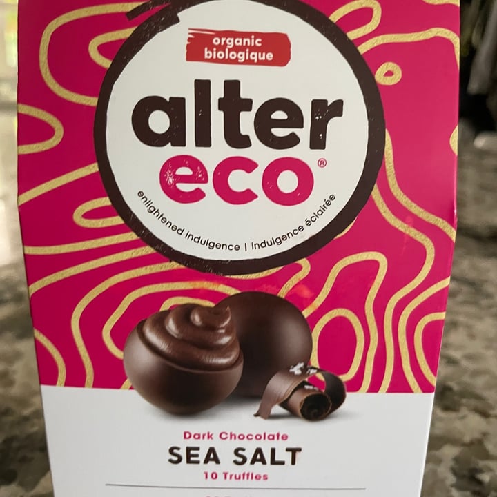 Alter Eco Sea salt Dark Chocolate Truffles Reviews abillion