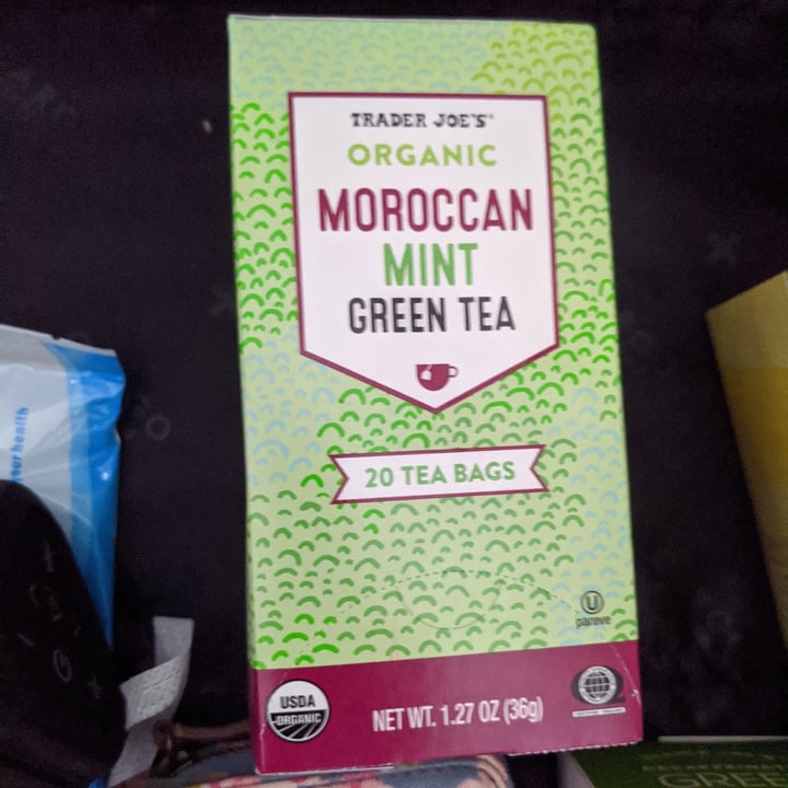 Trader Joe's Organic Moroccan Mint Green Tea Review abillion