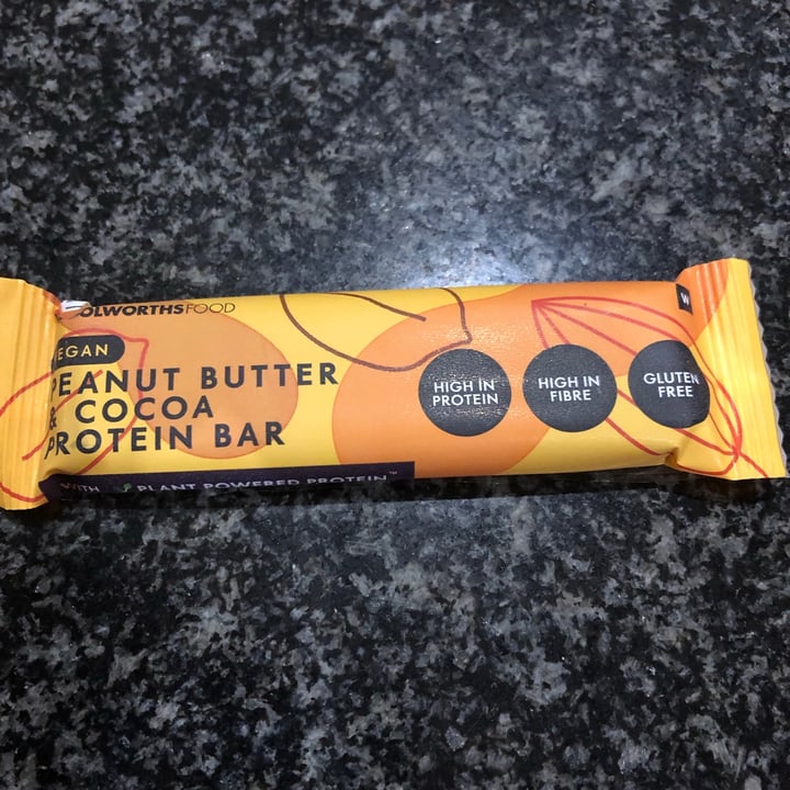 Woolworths Food Peanut Butter & Cocoa Protein Bar Review abillion