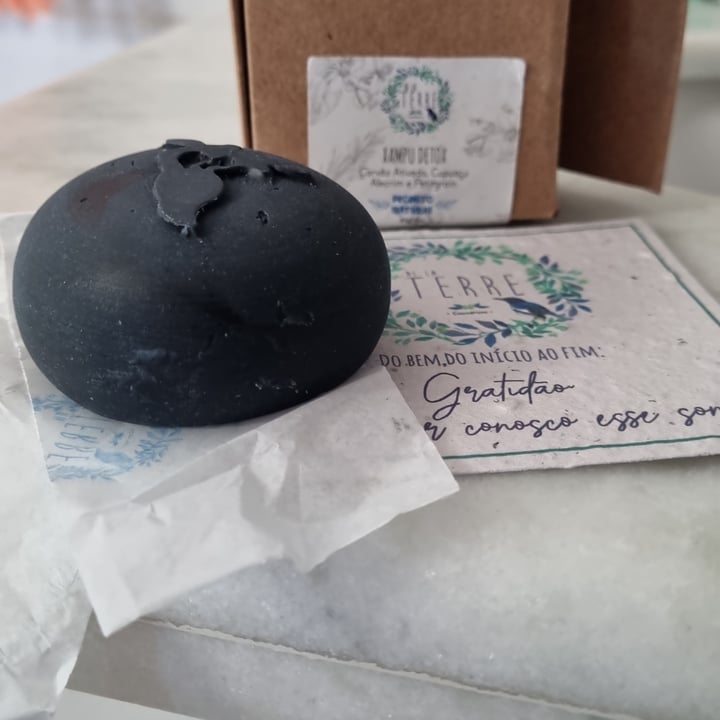 De La Terre Shampoo Em Barra . Carvão Ativado Reviews abillion