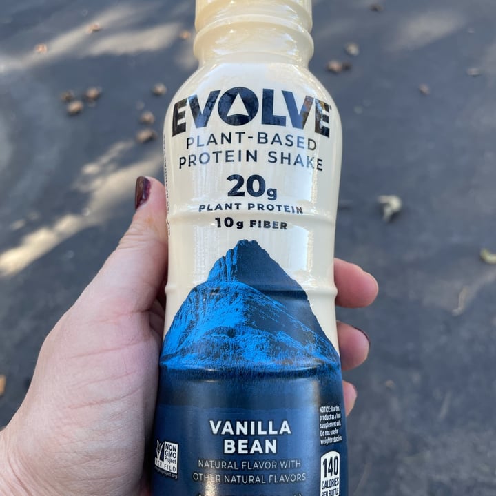 Evolve Plant based vanilla bean protein shake Review abillion