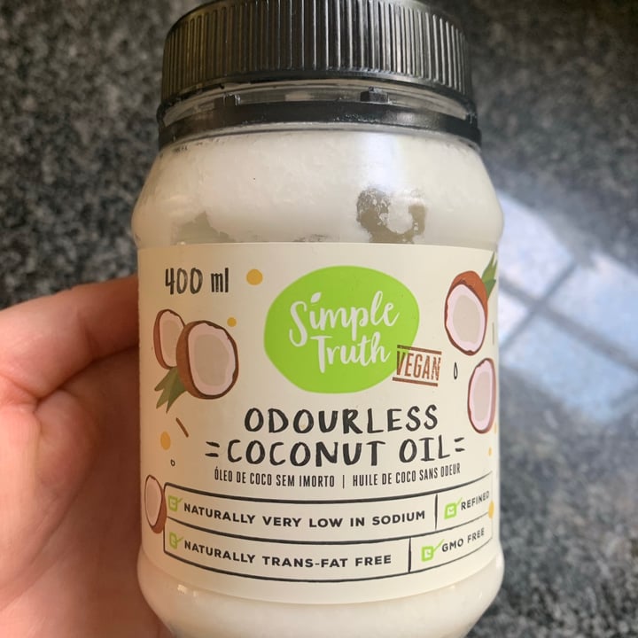 Simple Truth Odourless Coconut Oil Review abillion