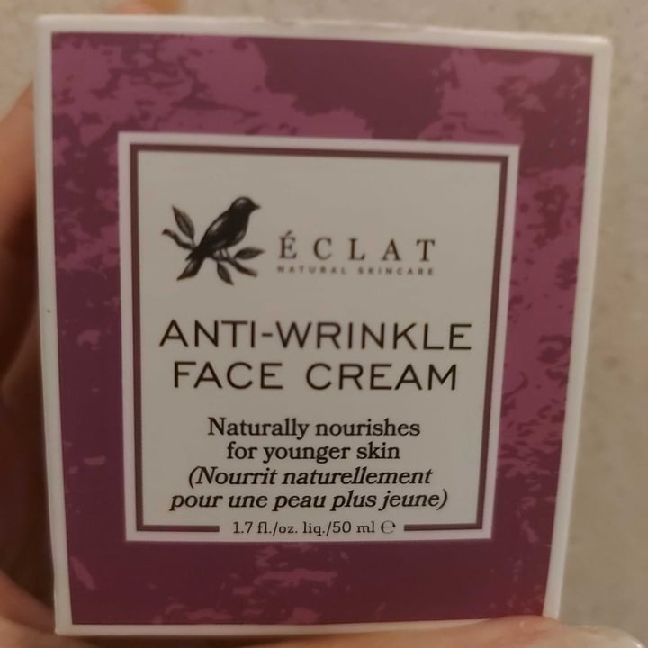 Éclat Anti wrinkle face cream Review abillion