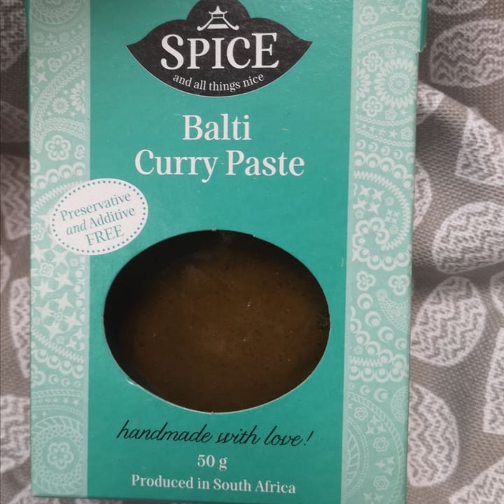 Spice and all things nice Balti curry paste Review abillion