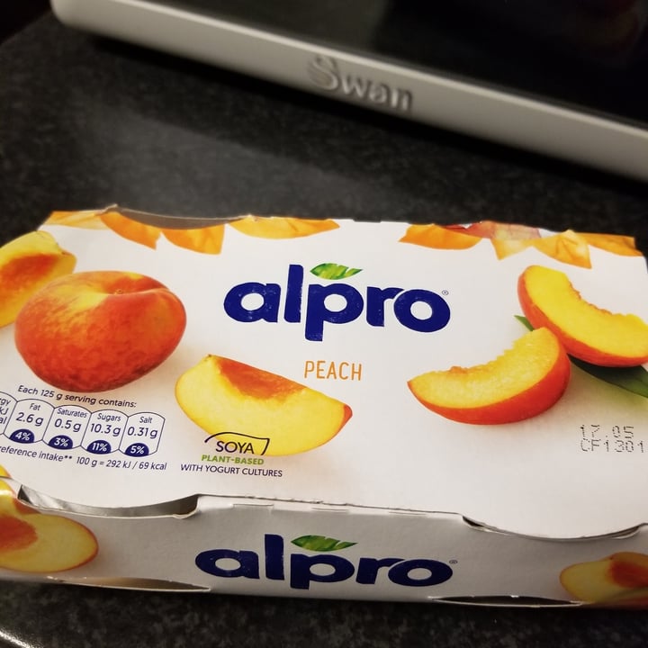 Alpro Peach Yoghurt Review abillion