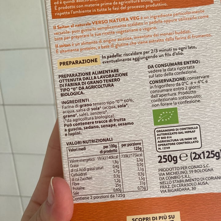 Conad Bio Seitan Al Naturale Review abillion