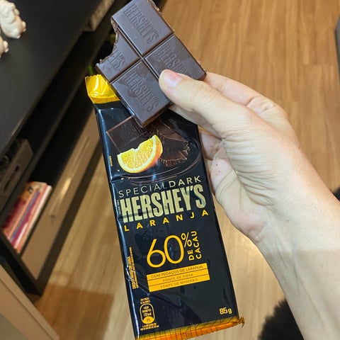 Hershey's, Special Dark Chocolate Laranja 60% de Cacau , chocolate, snacks, food, review