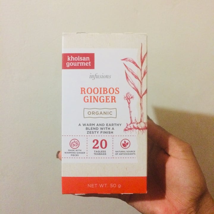 Khoisan Gourmet Rooibos Ginger tea Reviews abillion