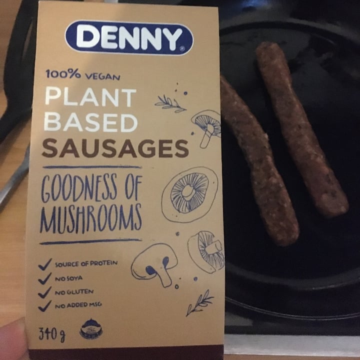Denny Denny Plant Based Sausages, Mushroom Review abillion