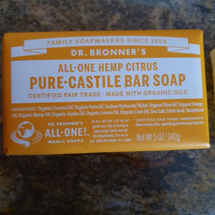 Dr. Bronner's Hemp Citrus Review abillion