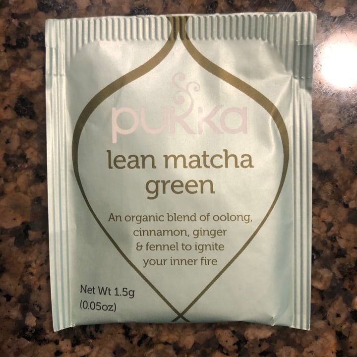 Pukka Herbs Lean Matcha Green Review abillion