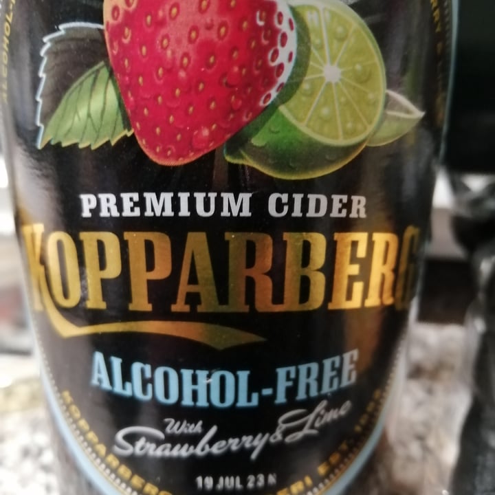 Kopparberg Alcohol free strawberry and lime cider Review abillion