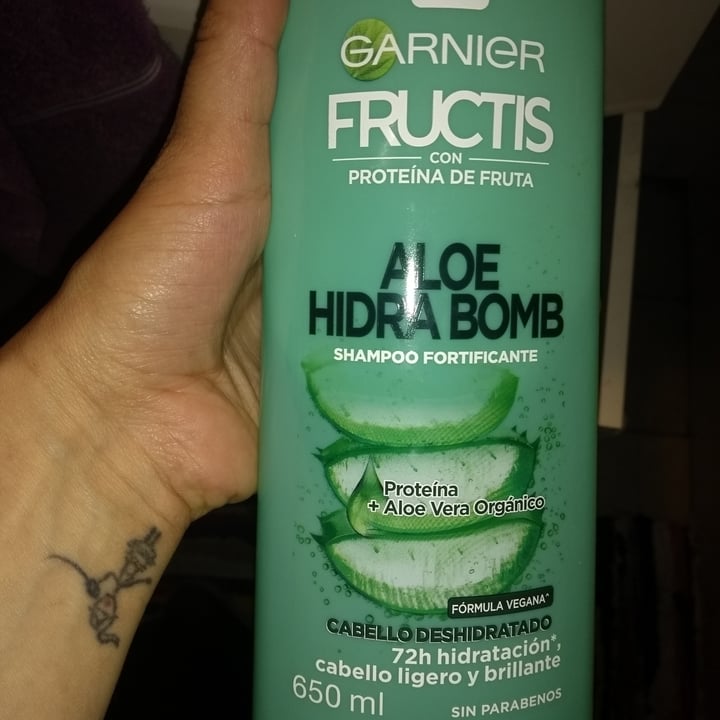 Garnier Fructis Shampoo Aloe Hidra Bomb Review abillion
