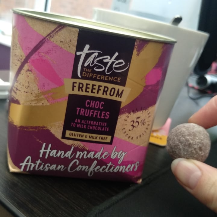 Sainsbury’s Taste The Difference Choc truffles salted caramel Review