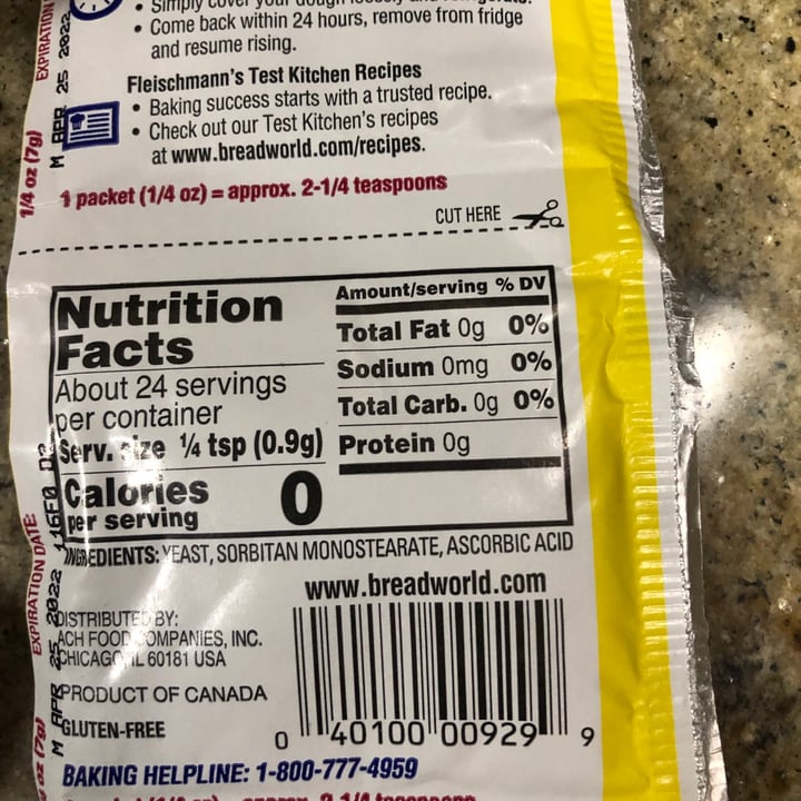 Fleischmann's Rapid Rise Yeast Review abillion