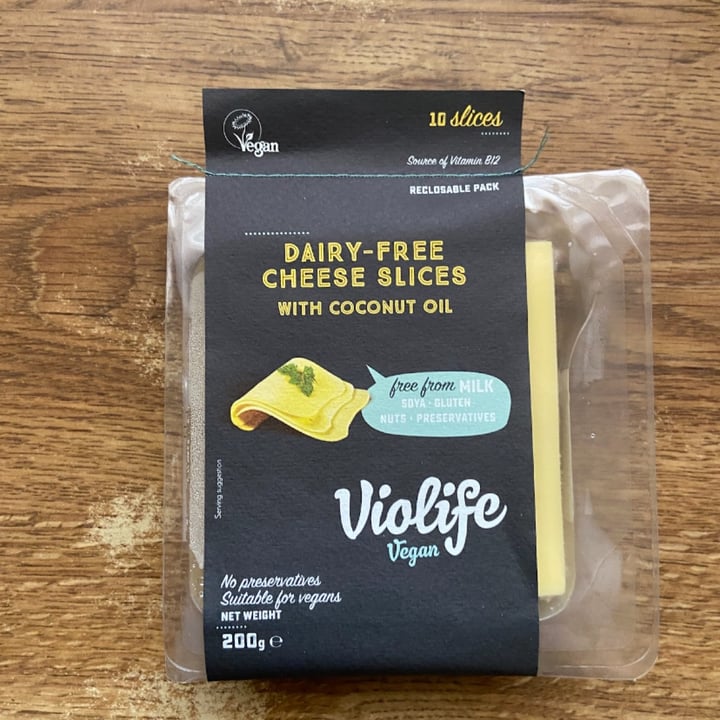 photo of Violife Dairy free Cheese Slices With Coconut Oil shared by @gracedocarmo on  26 Mar 2022 - review