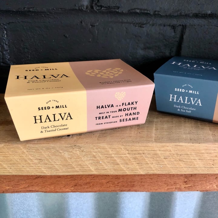 Seed + Mill Dark Chocolate & Toasted Coconut Halva Reviews abillion