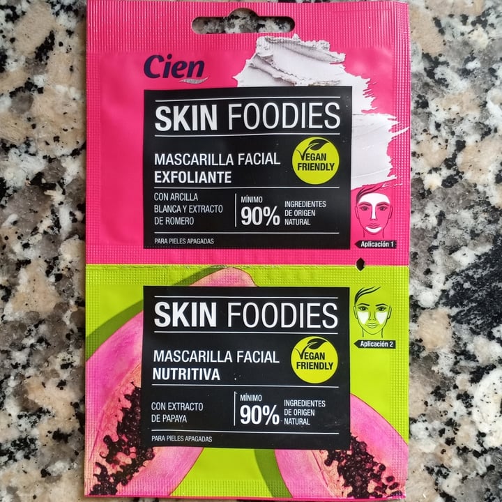 Cien Skin foodies cleansing face mask papaya Review abillion