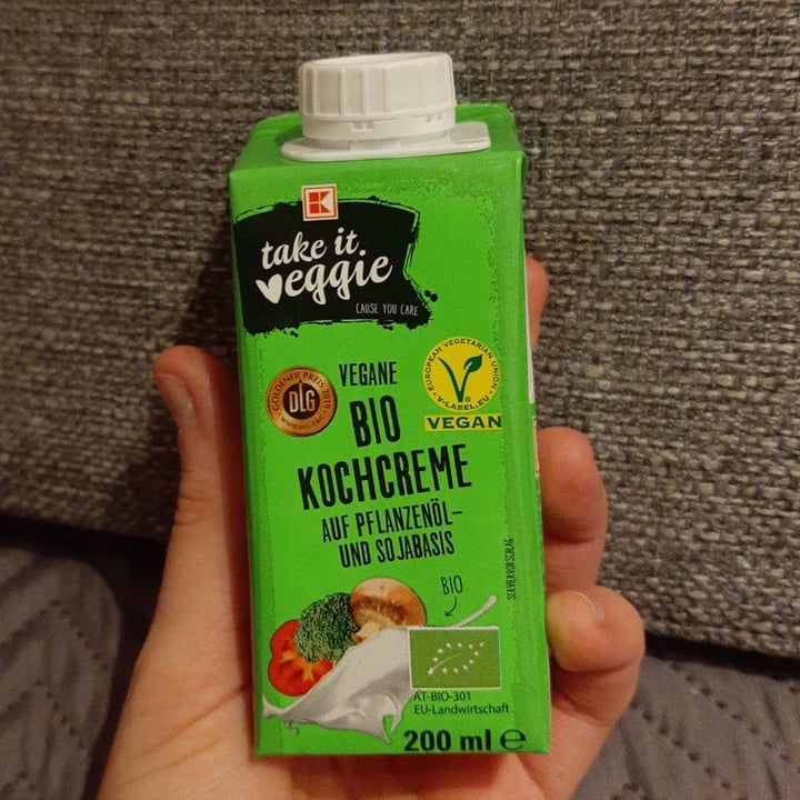 Kaufland Take it Veggie Organic Cooking Cream Review abillion