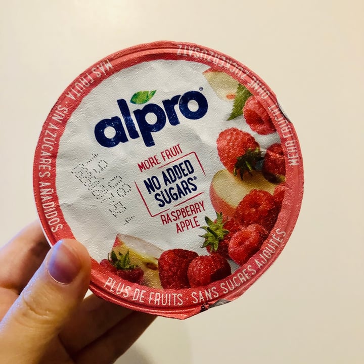 Alpro No Added Sugar Raspberry Apple Review | abillion