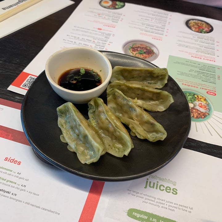 Wagamama United Kingdom Yasai Steamed Gyoza Review abillion