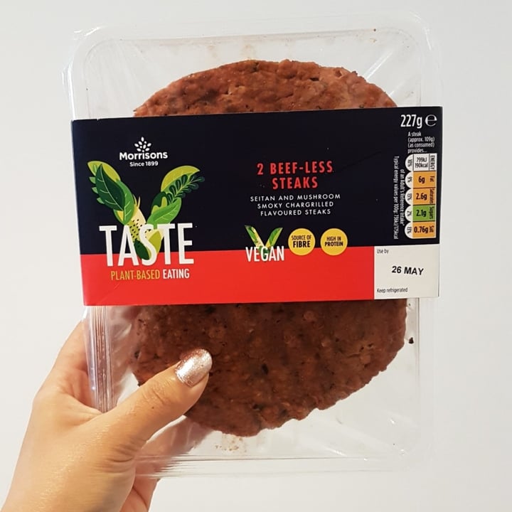 Morrisons 2 beefless steaks Review abillion