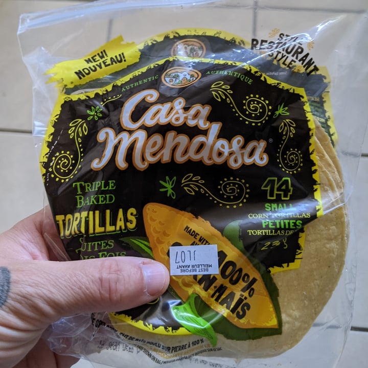 Casa Mendoza Triple baked corn tortillas Review abillion