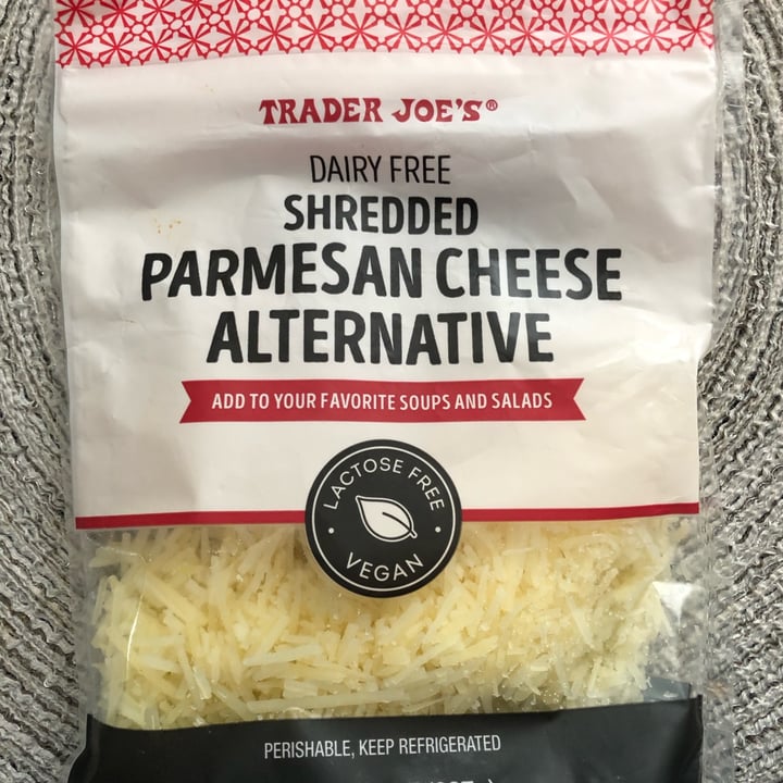 Trader Joe’s Dairy Free Shredded Parmesan Cheese Trader Joe’s Dairy
