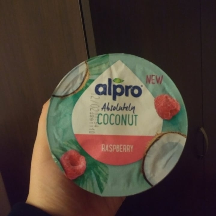 Alpro Absolutely Coconut Raspberry Review | abillion