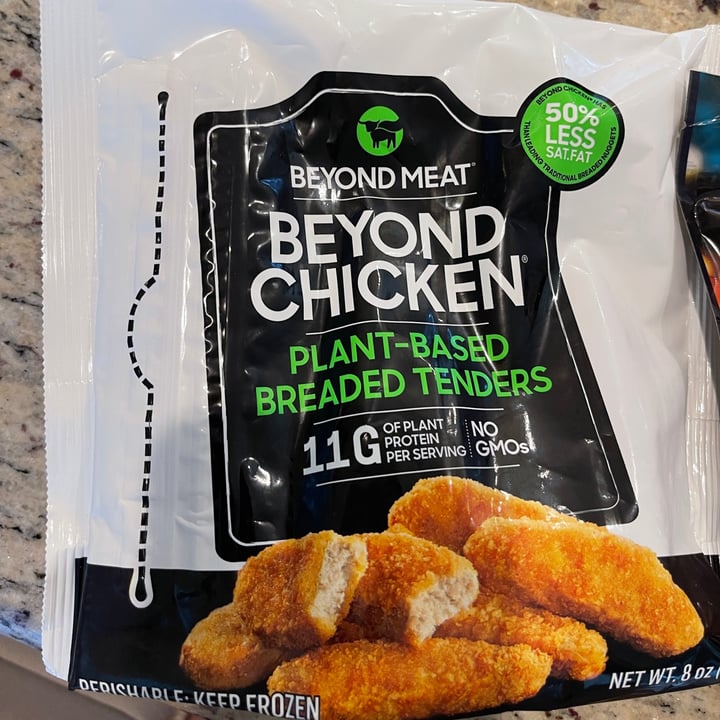 Beyond Meat Beyond Chicken PlantBased Breaded Tenders Review abillion