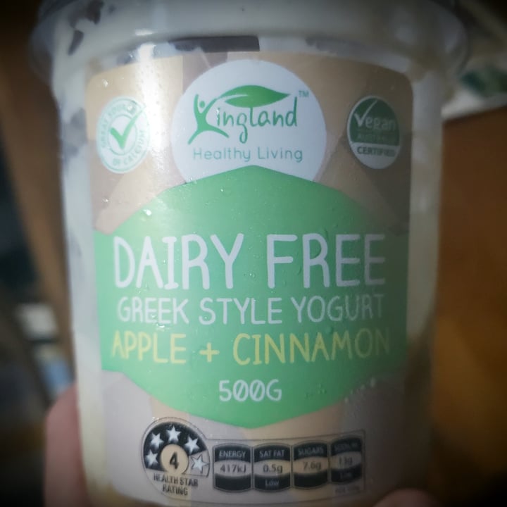 Kingland Dairy Free Greek Style Yoghurt Apple & Cinnamon Reviews abillion