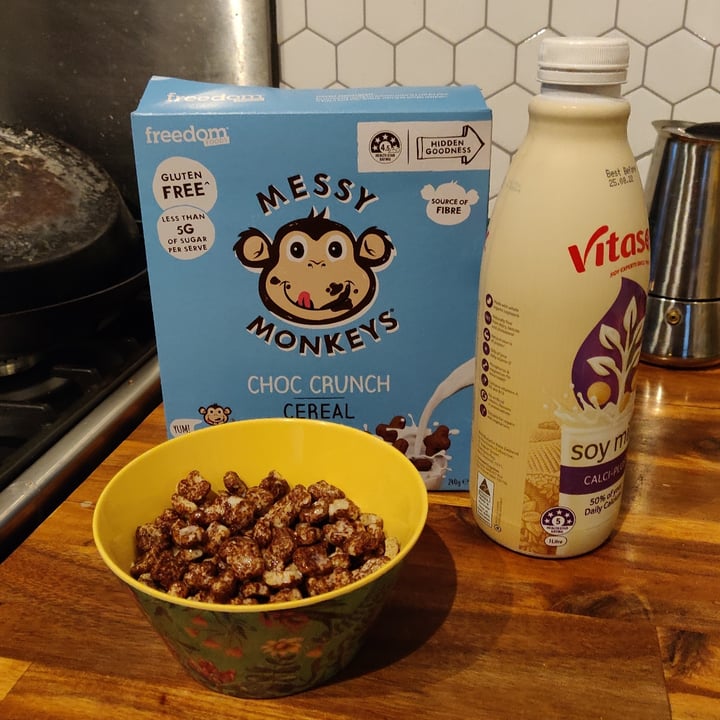 Messy Monkeys Choc Crunch Cereal Review abillion