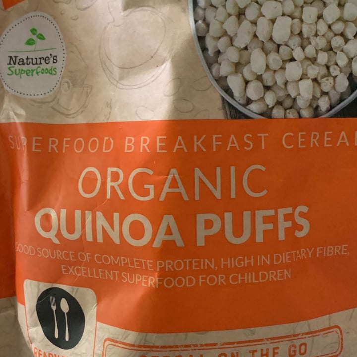 Nature's Superfoods Quinoa Puffs Review abillion