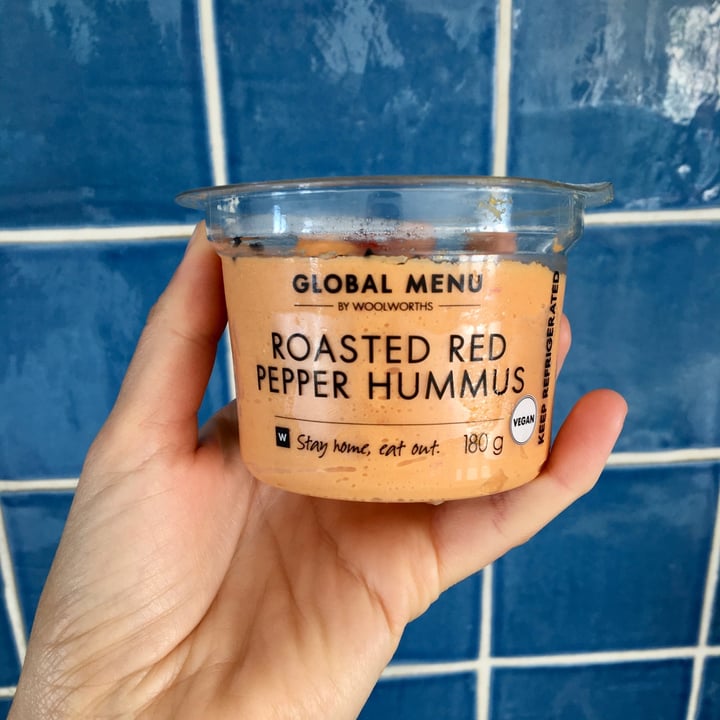 Woolworths Food Roasted red pepper hummus Review abillion