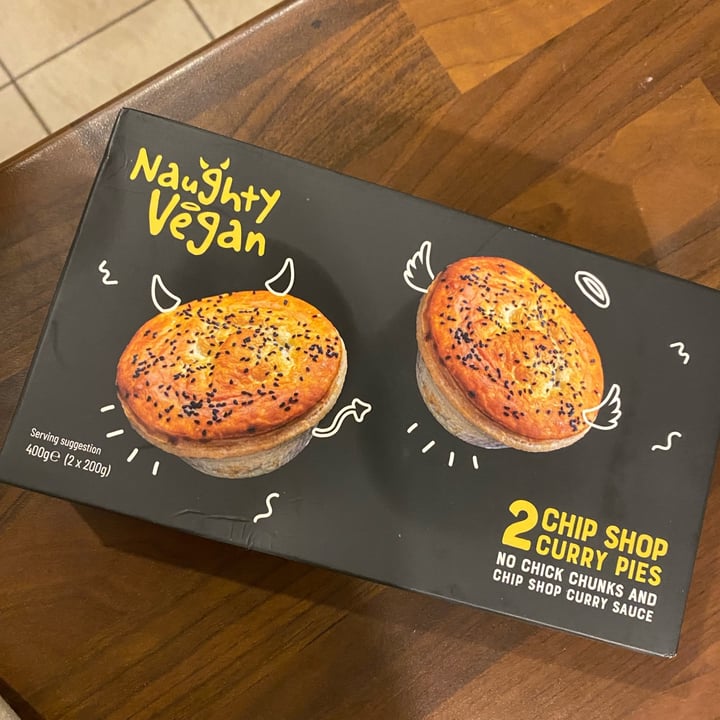 Naughty Vegan Chip Shop Curry Pies Review abillion