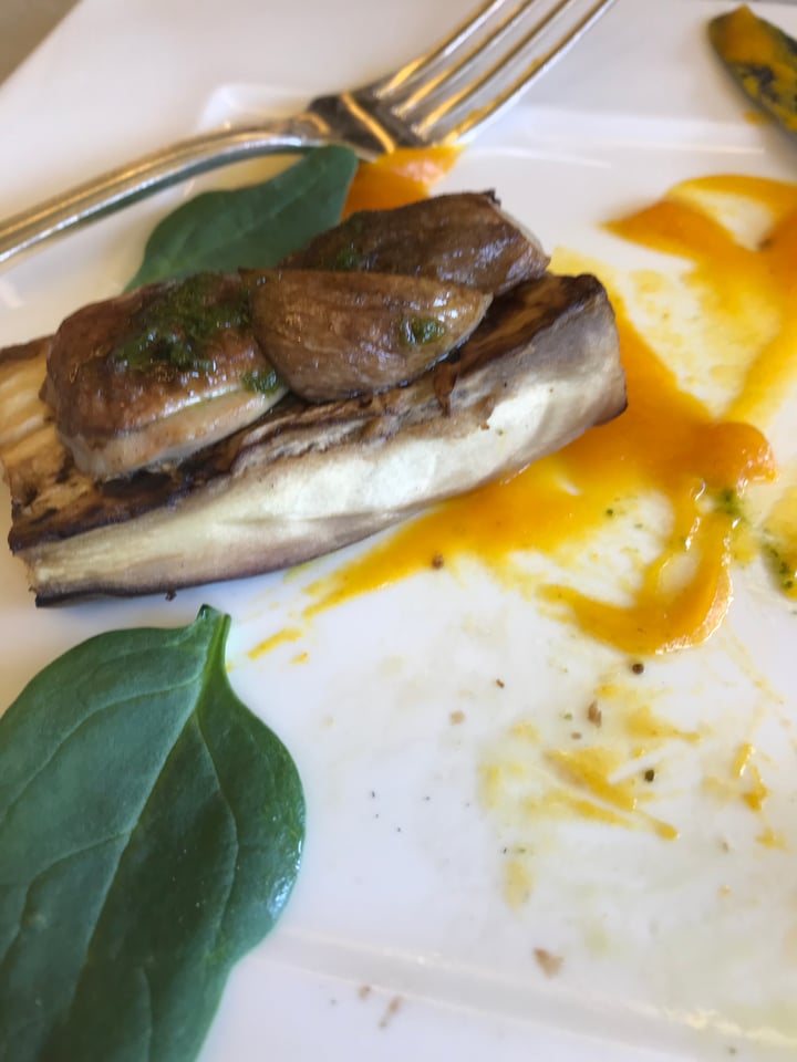 The Fullerton Bay Hotel Downtown Core, Singapore Oven Charred Eggplant