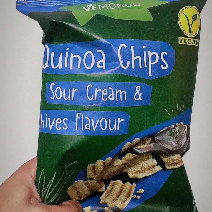 Vemondo Quinoa Chips Sour Cream & Chives Flavour Review abillion