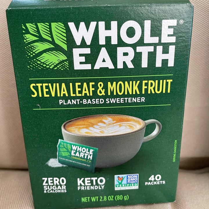 Whole Earth Stevia Leaf & Monk Fruit / PlantBased Sweetener Review