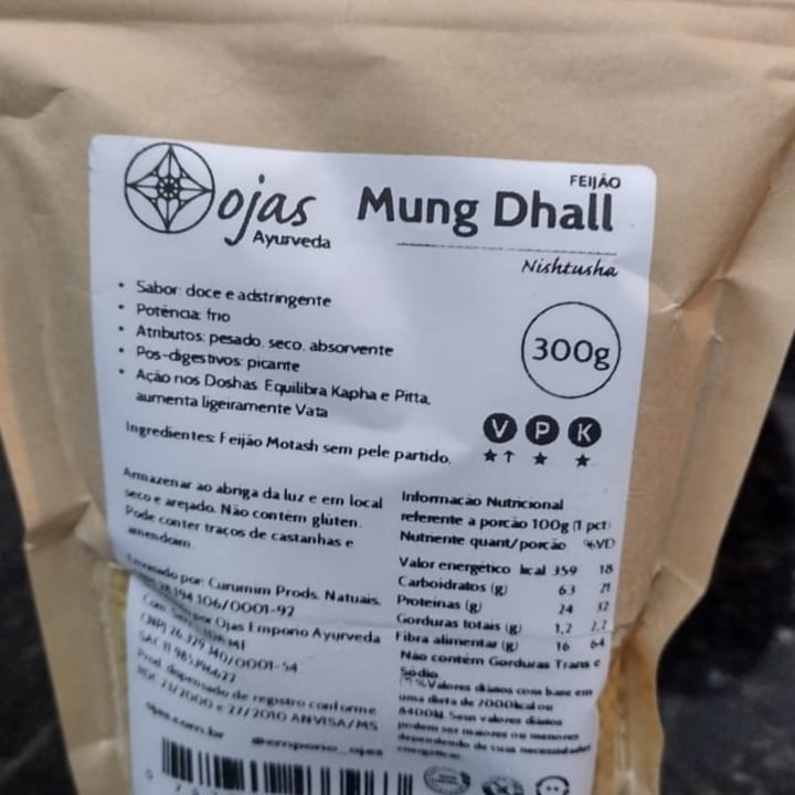 Ojas Feijão Mung Dhal Ojas Review abillion