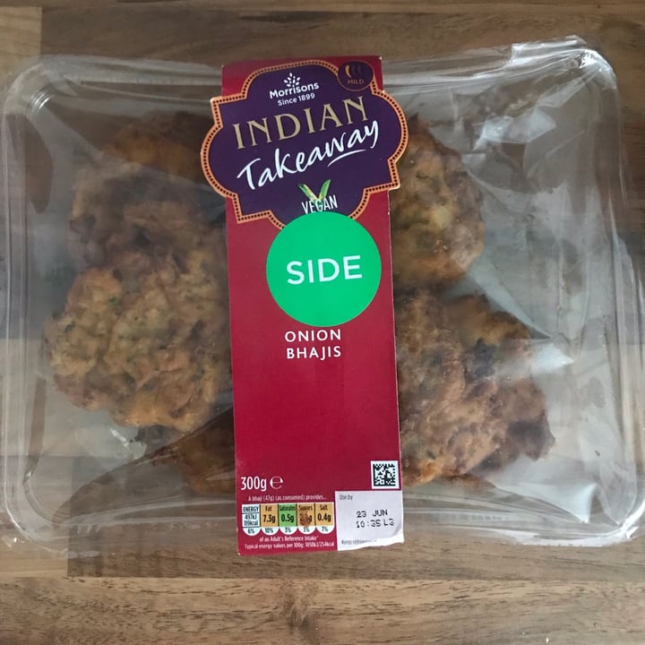 Morrisons Onion bhaji Review abillion