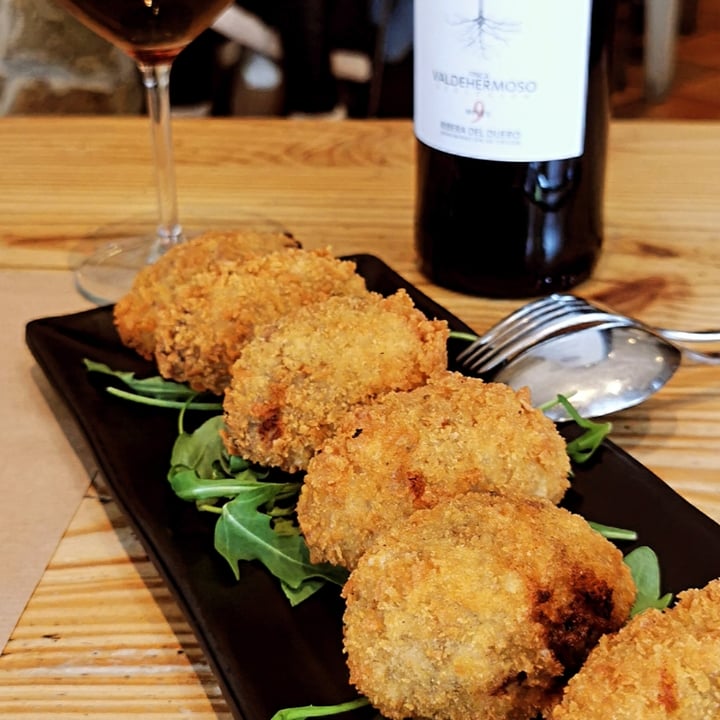 Restaurante Pasta e Basta Cambrils, Spain Croquetas de setas Review