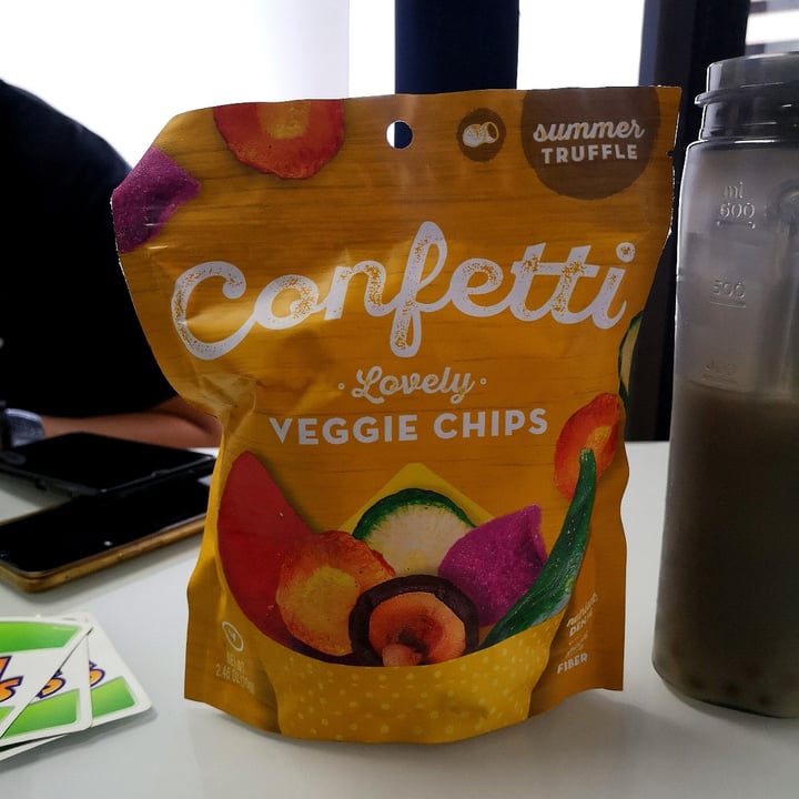 Confetti Fine Foods Summer truffle veggie chips Review abillion