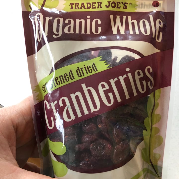 Trader Joe's Organic whole cranberries Review abillion