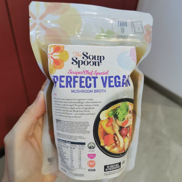The Soup Spoon Tampines, Singapore Perfect Vegan Mushroom Broth Review