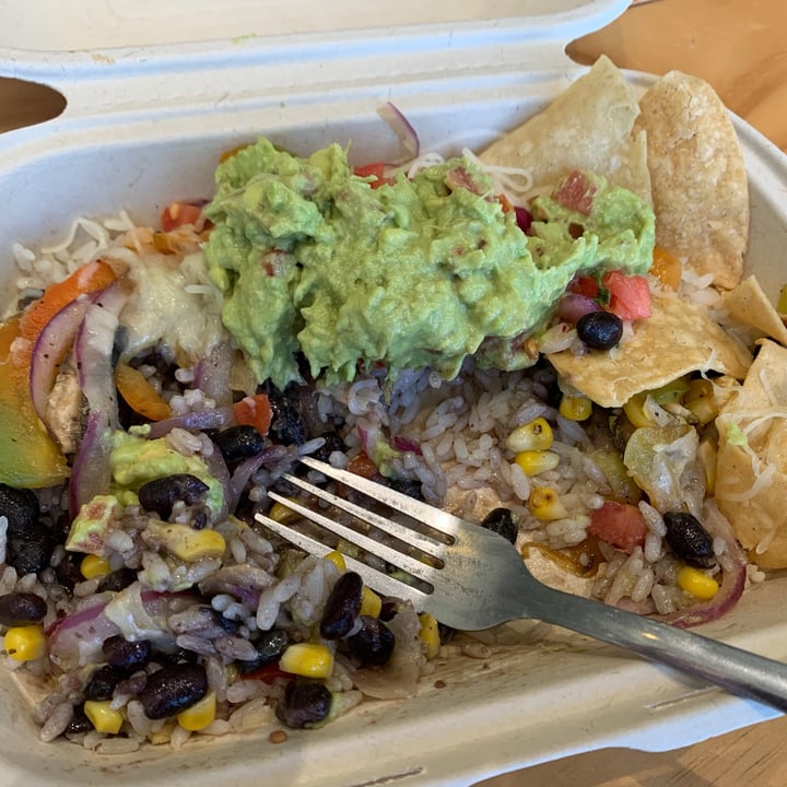 Guzman y Gomez Sydney, Australia Vegetarian Burrito Bowl Review abillion