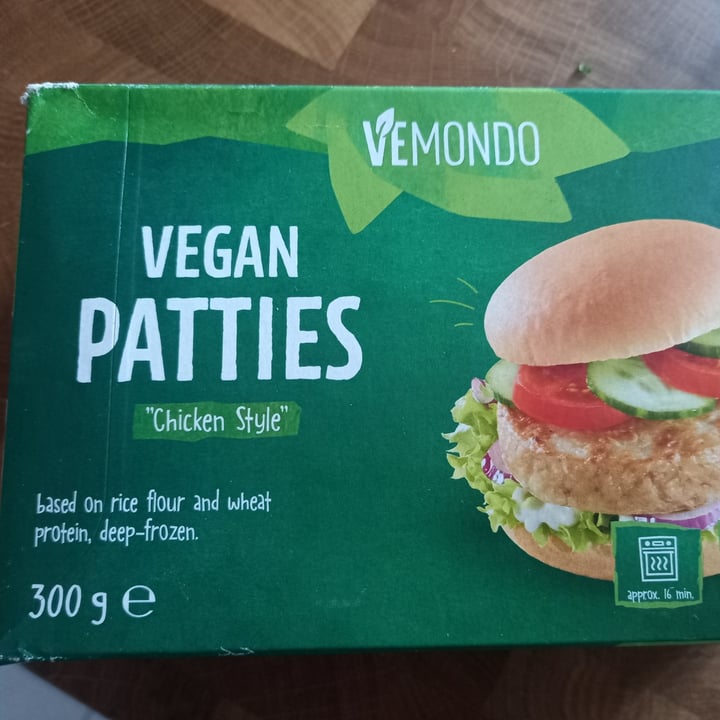 Vemondo 2 Vegan Patties “Chicken Style” Review abillion