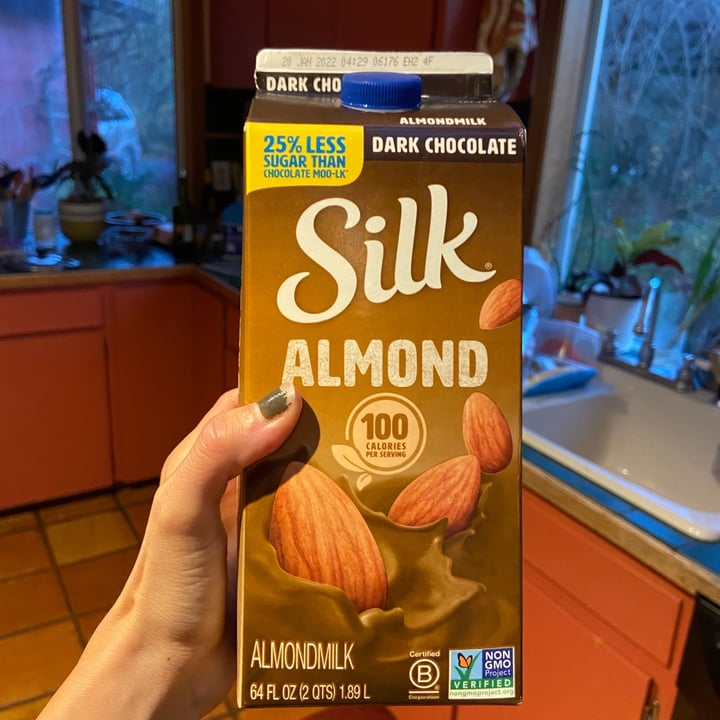 Silk Dark Chocolate Almond Milk Review abillion