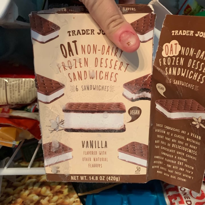 Trader Joe's Ice cream Sandwich Reviews abillion